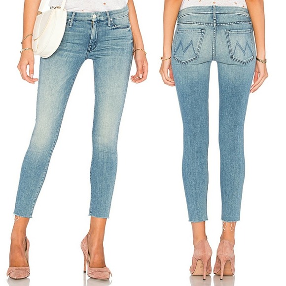 MOTHER Looker Ankle Jeans in When Sparks Fly - Picture 9 of 9